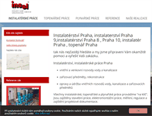 Tablet Screenshot of instalaterstvi-praha.com